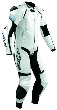 SINTESI LEATHER SUIT WHITE SIZE 56