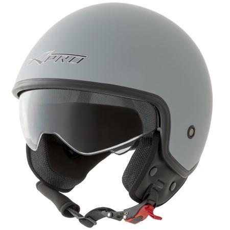 SNIPER CASCO JET VISIERA SOLE OPACO GRIGIO M