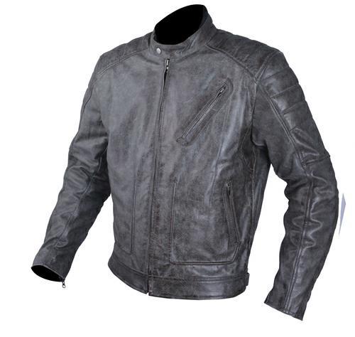 SOUTHGARAGE GIACCA IN PELLE NERA TAGLIA S