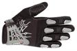SPIDER LEATHER-TEXTILE GLOVES GREY SIZE L