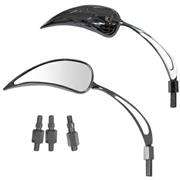 SR-4003 COPPIA SPECCHIO CUSTOM FILETTO M8 CROMO