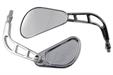 SR-4005 (PAIR) CUSTOM MIRROR THREAD M10 CHROME