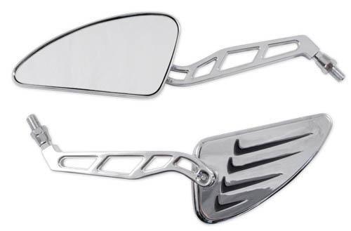 SR-4010 COPPIA SPECCHIO CUSTOM FILETTO M10 CROMO