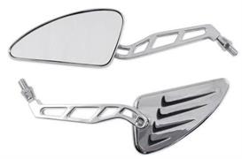 SR-4010 COPPIA SPECCHIO CUSTOM FILETTO M10 CROMO