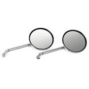 SR-4024 (PAIR) CUSTOM MIRROR THREAD M10 CHROME