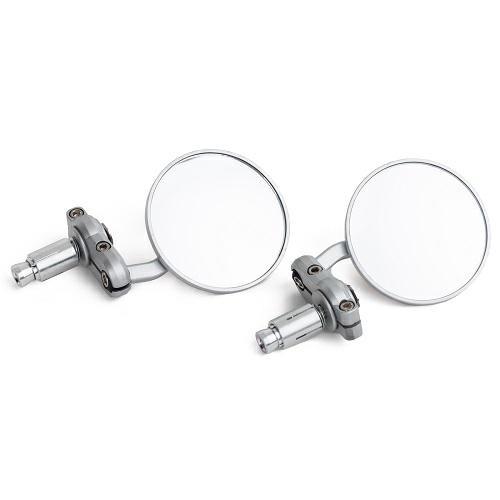 SR-4025 (PAIR) CUSTOM MIRROR THREAD M10 CHROME