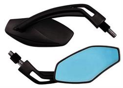 SR-4401 COPPIA SPECCHIO FILETTO M10 NERO