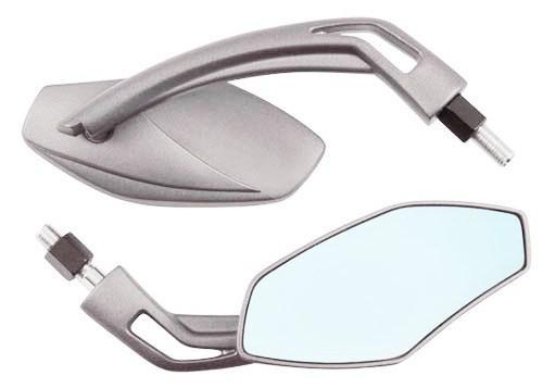 SR-4401 COPPIA SPECCHIO FILETTO M10 ARGENTO