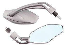 SR-4401 COPPIA SPECCHIO FILETTO M10 ARGENTO