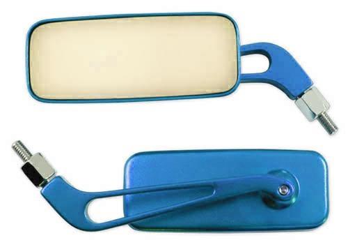 SR-4402 COPPIA SPECCHIO FILETTO M8  BLU