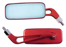 SR-4402 COPPIA SPECCHIO FILETTO M8  ROSSO