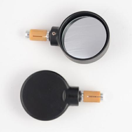 SR-4409 COPPIA SPECCHIO FINALE MANUBRIO NERO