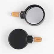 SR-4409 COPPIA SPECCHIO FINALE MANUBRIO NERO