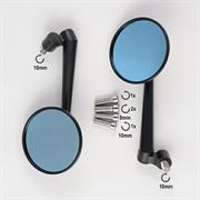 SR-4410 COPPIA SPECCHIO FINALE MANUBRIO NERO