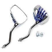 SR-4411 (PAIR) MIRROR MOTORCYCLE BLUE