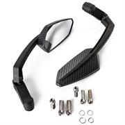 SR-4413 COPPIA SPECCHIO FINALE MANUBRIO CARBONIO