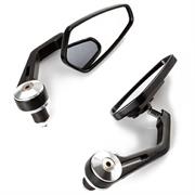 SR-4419 COPPIA SPECCHIO FINALE MANUBRIO ARGENTO