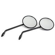 SR-4855 (PAIR) MIRROR THREAD M10 BLACK