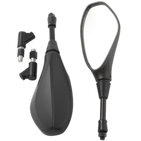 SR-4856 (PAIR) MIRROR THREAD M10 BLACK