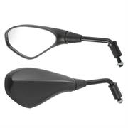 SR-4857 (PAIR) MIRROR THREAD M10 BLACK