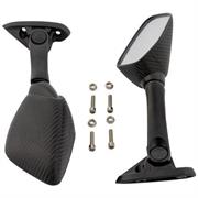 SR-4859 COPPIA SPECCHIO FILETTO M10 NERO