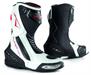 STRADA LEATHER RACE BOOT WHITE SIZE 40