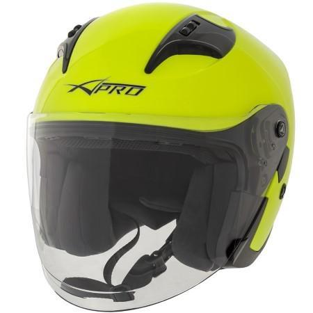 STREAM CASCO JET CON VISIERA FLUO XL
