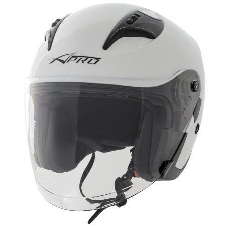 STREAM OPEN FACE HELMET VISOR  WHITE M