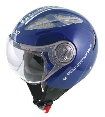 STREET STYLE CASCO A-PRO JET BLU TAGLIA XS