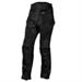 SUMMER TEXTILE TROUSERS BLACK SIZE 34