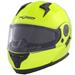 TARGET FLIP UP HELMET DOUBLE VISOR FLUO L