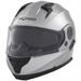 TARGET CASCO MODULARE DOPPIAVISIERA ARGENTO M