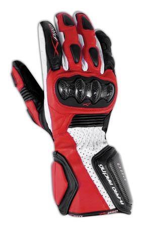 TILT GUANTO IN PELLE ROSSO TAGLIA XL