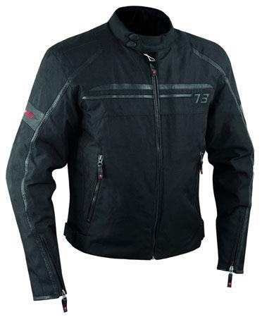 TIME 73 TEXTILE JACKET BLACK SIZE M