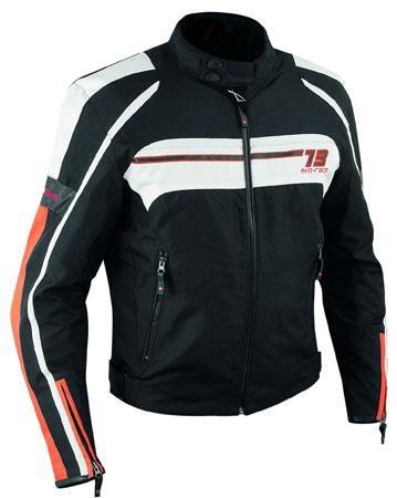 TIME 73 TEXTILE JACKET ORANGE SIZE 2XL