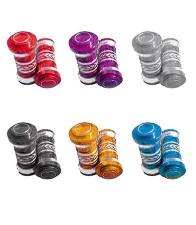 TV-1001 VALVE CAP METAL BLUE