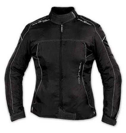 VENUSIA TEXTILE LADY JACKET BLACK SIZE S