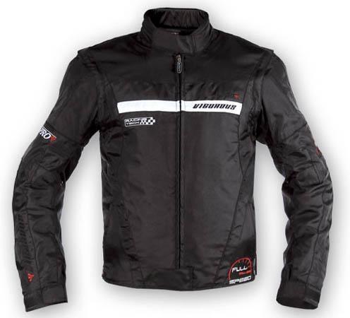 VIGOROUS TEXTILE JACKET BLACK SIZE L