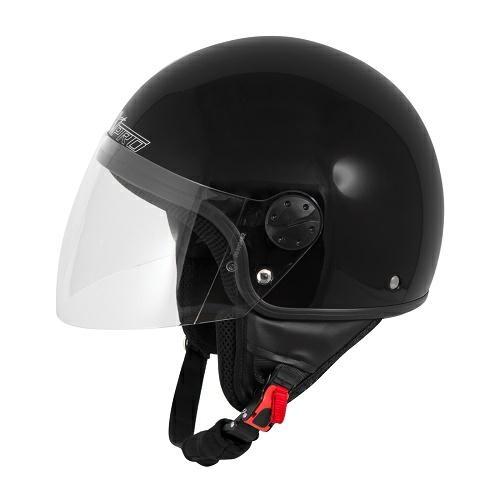 VISION JET HELMET BLACK SIZE XL