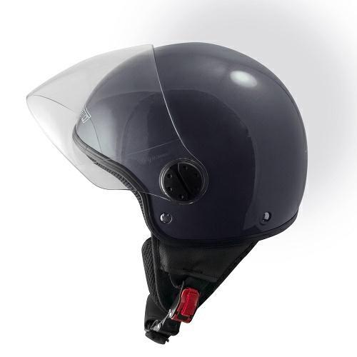 VISION JET HELMET DARK GREY SIZE 2XL