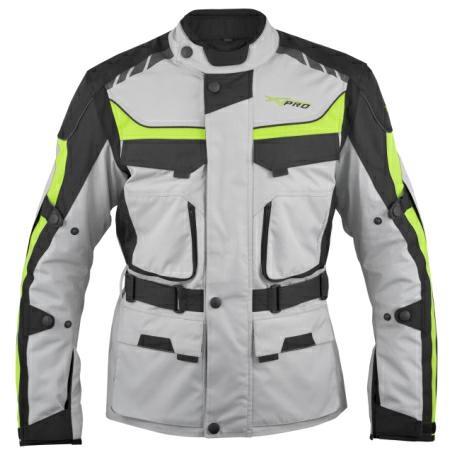 WATER EXHAUST TEXTILE JACKET GREY SIZE M