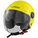 ZETA  CASCO JET VISIERA FLUO TAGLIA L
