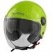 ZETA  JET HELMET VISOR GREEN SIZE S