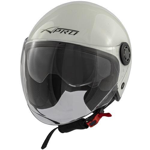 ZETA  CASCO JET VISIERA BIANCO TAGLIA L