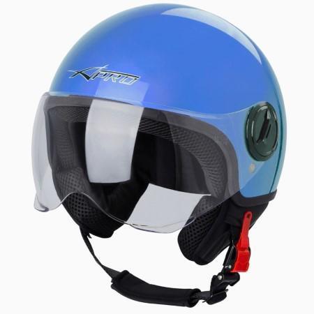 ZOOM CASCO JET VISIERA BLU TAGLIA L