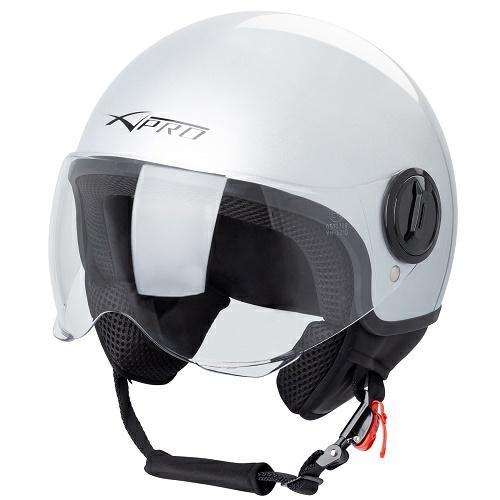 ZOOM JET HELMET SILVER SIZE M