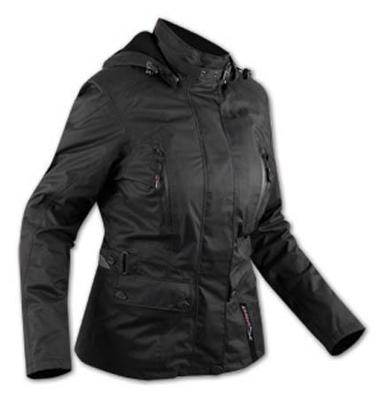 PARIS TEXTILE LADY JACKET BLACK SIZE 2XL